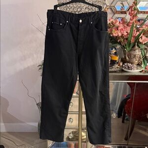 Givenchy Relaxed Fit Black Jeans M